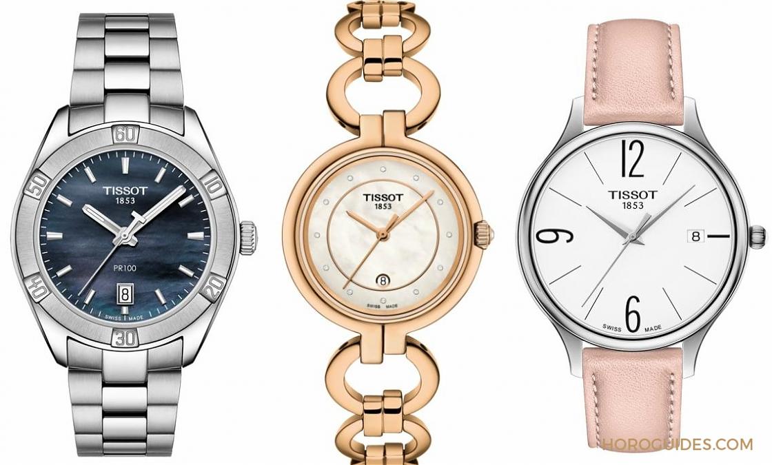 TISSOT - - - T101.910.11.121.00 - [BASEL 2018] TISSOT 四大錶款 實戴優雅又百搭 女子力再現