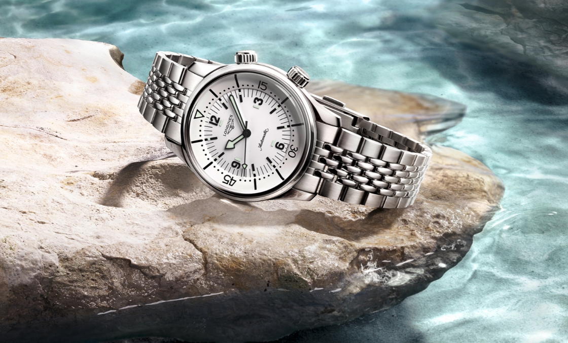 LONGINES - HERITAGE - L3.764.4.16.6 - 白浪初湧，經典進化｜LONGINES Legend Diver三款潛水新錶亮相 