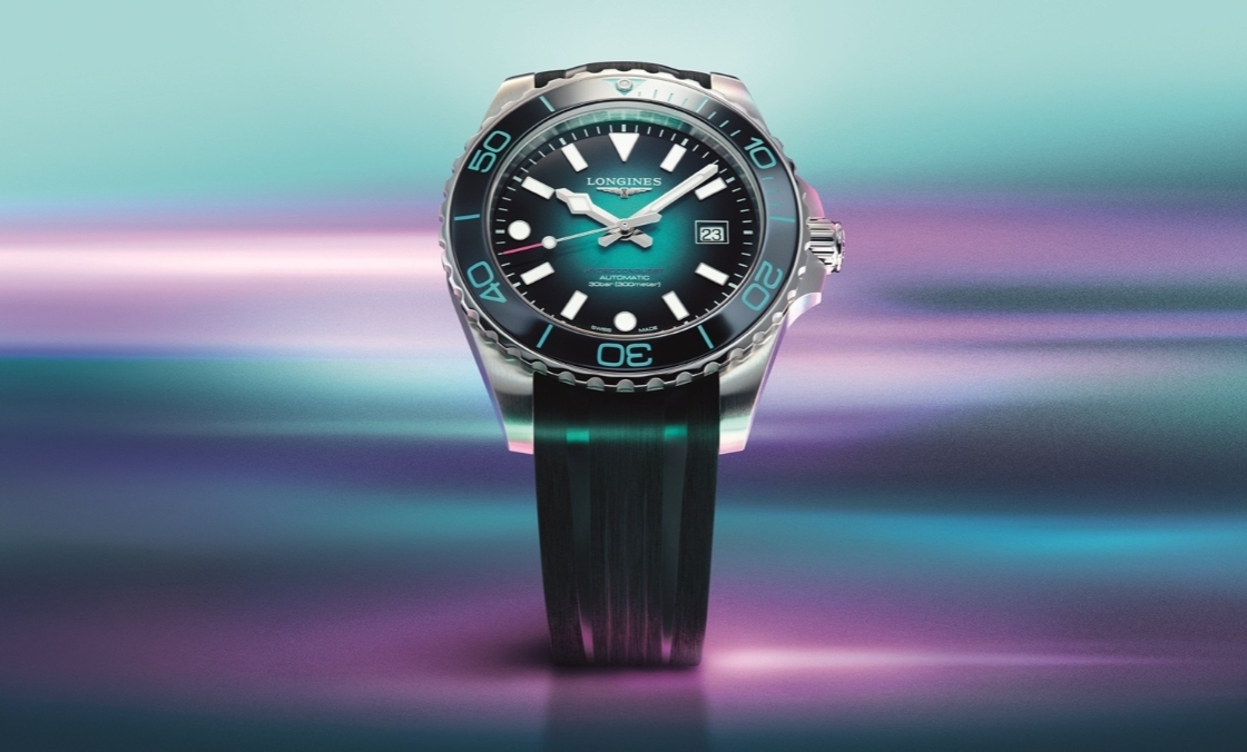 LONGINES - HYDRO CONQUEST - L3.779.4.09.9 - 潛水錶也能這麼繽紛！浪琴深海征服者限量版登場，搶眼配色隱藏賽事密碼