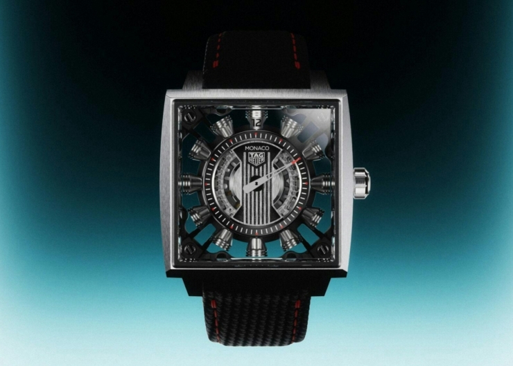 方形賽車錶傳奇再進化！TAG Heuer Monaco Speed 12 以翻轉跳時點燃機械激情 