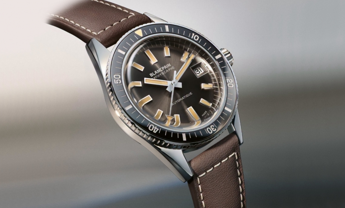 BLANCPAIN - FIFTY FATHOMS - 5903 1110 063A -  寶珀 Bathyscaphe 七十週年限量版：37.4毫米重現1968年經典比例