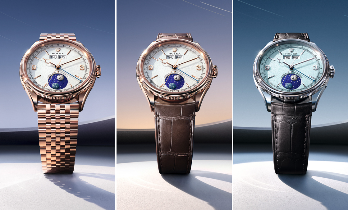 ROLEX - Perpetual 1908 - 53505-0003 - 勞力士推出Perpetual Padellone瞬跳年曆月相腕錶，再續傳奇8171經典設計