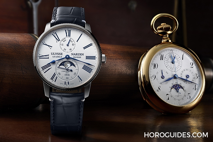 ULYSSE NARDIN - MARINE - 1183-310LE-3AE-175/1A - 雅典錶慶175週年，航海系列領航者七款限量新作輕薄亮相