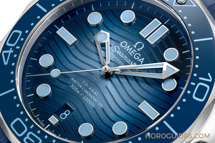 OMEGA - SEAMASTER - 215.30.46.21.03.002 - OMEGA海馬系列75週年,夏日藍面11員全新報到!色調深淺絕妙對應防水深度