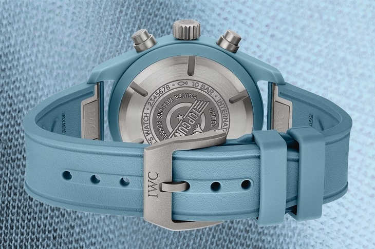 IWC - PILOT - IW389409 - IWC淺藍陶瓷來襲：TOP GUN Miramar飛行員系列海軍空戰部隊計時碼錶雙版本