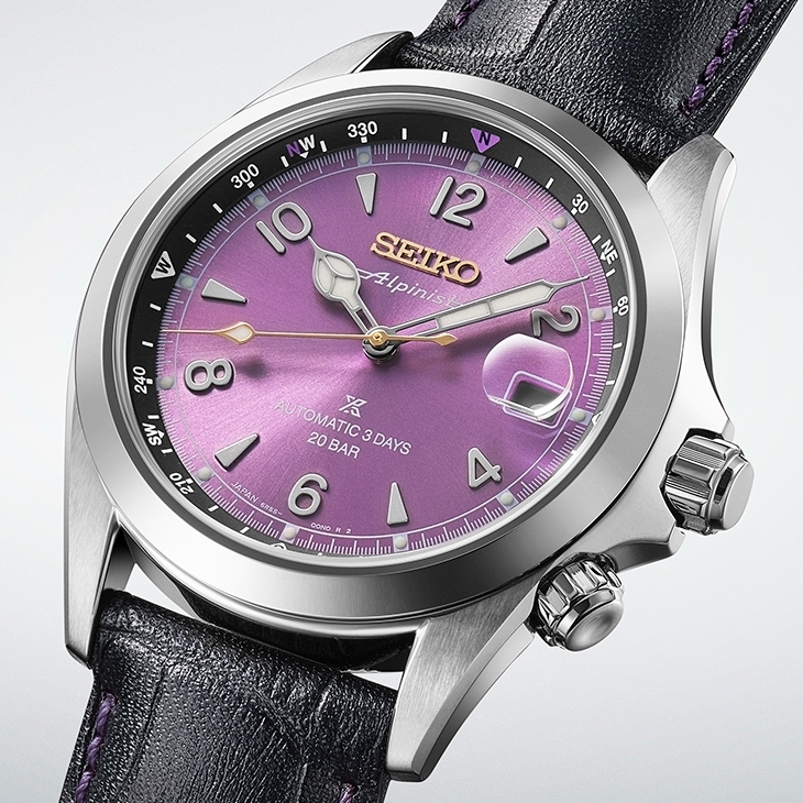 SEIKO - PRESAGE - HCB006 - SEIKO 145週年紀念第三彈登場!「江戶紫」限量腕錶致敬東京歷史