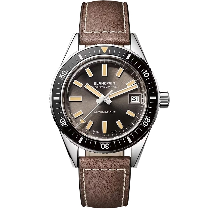BLANCPAIN - FIFTY FATHOMS - 5903 1110 063A - 寶珀 Bathyscaphe 七十週年限量版:37.4毫米重現1968年經典比例