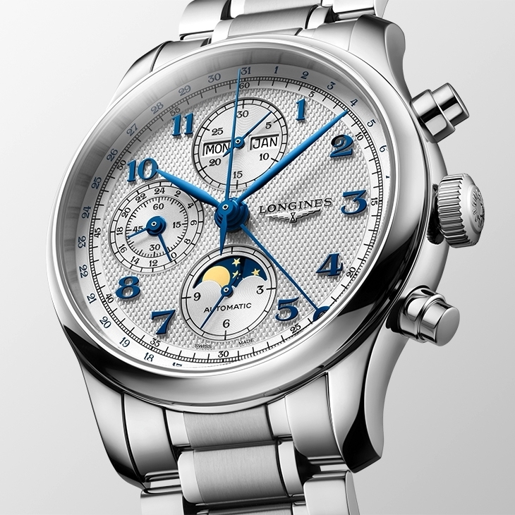 LONGINES - MASTER - L2.960.4.93.2 - Longines名匠系列迎來大改款，單按鈕計時款成今次最大亮點 