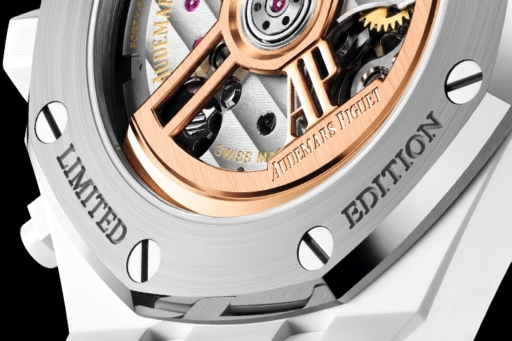 AUDEMARS PIGUET - ROYAL OAK - 26450CB.OO.1356CB.02 - 網球女王 × Royal Oak！愛彼首度攜手Serena Williams推出Royal Oak白色陶瓷38mm限量版
