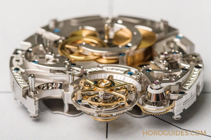 CHRISTOPHE CLARET - TRADITIONAL COMPLICATIONS - 超複雜天文錶，BOVET天文時計第三部曲：九天動力飛行陀飛輪