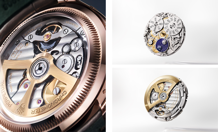 ROLEX - Perpetual 1908 - 53505-0003 - 勞力士推出Perpetual Padellone瞬跳年曆月相腕錶，再續傳奇8171經典設計