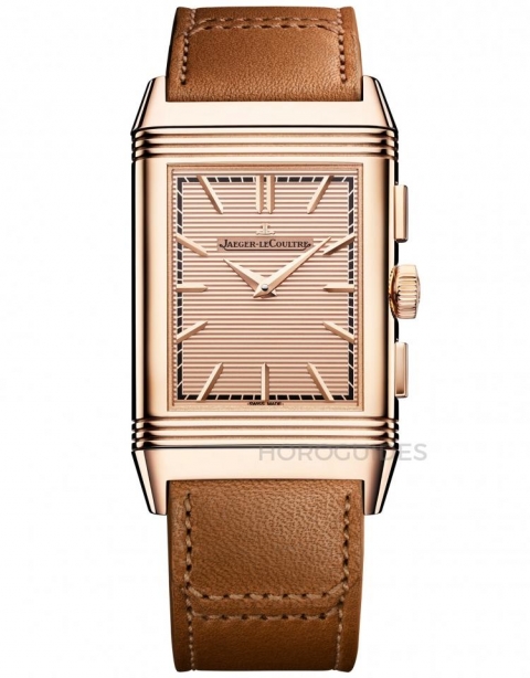 JAEGER-LECOULTRE - REVERSO - Q389256J - 經典再進化:積家Reverso Tribute Chronograph玫瑰金限量版閃耀登場