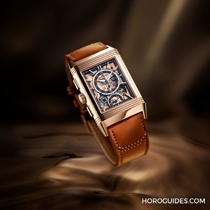 JAEGER-LECOULTRE - REVERSO - Q389256J - 經典再進化:積家Reverso Tribute Chronograph玫瑰金限量版閃耀登場