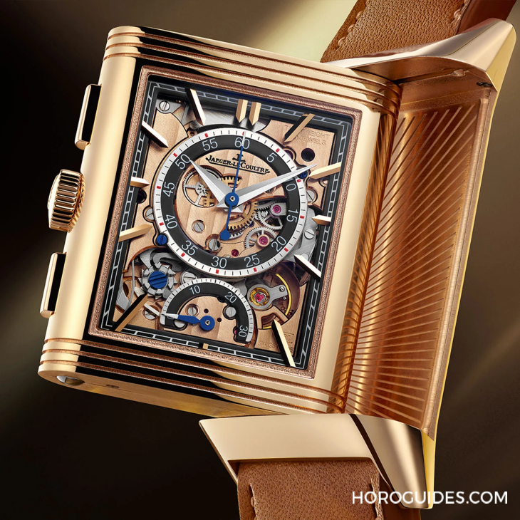 JAEGER-LECOULTRE - REVERSO - Q389256J - 經典再進化:積家Reverso Tribute Chronograph玫瑰金限量版閃耀登場