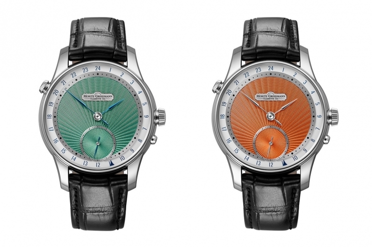 MORITZ GROSSMANN - BENU - MG-003892 - 德國製錶之美再進化:Moritz Grossmann GMT Guilloche 腕錶演繹跨時區優雅生活