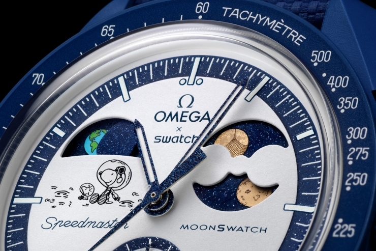 SWATCH - BIOCERAMIC - SO33N701L - 史諾比再度登月!OMEGA x Swatch全新Snoopy MoonSwatch,滿月當天限時開賣