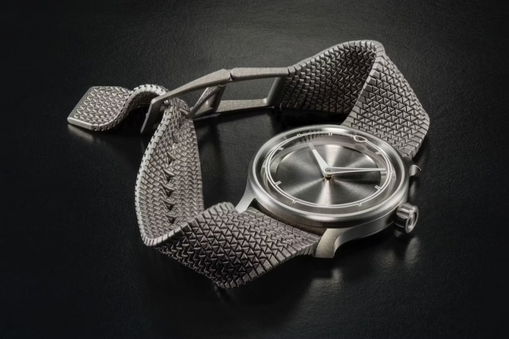 MING - MING - 3709B - MING 以 3D 列印推出全球首款 Polymesh 鈦金屬錶帶