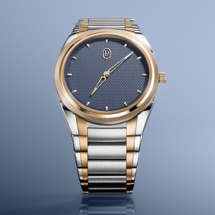 PARMIGIANI FLEURIER - TONDA - PFC914-1020022-100182 - 以石灰藍演繹極簡奢華｜PARMIGIANI FLEURIER全新Tonda PF Micro-Rotor No Date雙色腕錶