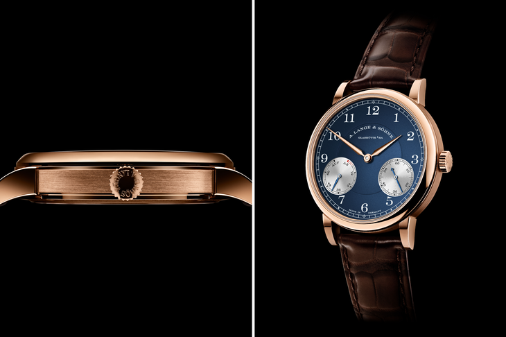 A. LANGE & SÖHNE - 1815 - 244.037 - 朗格1815 UP/DOWN限量版，37.5mm藍色熊貓面更對味