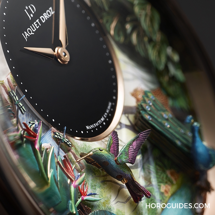 JAQUET DROZ - 藝術工坊 - J033033200 - 活靈活現的雨林世界-JAQUET DROZ　熱帶風情報時鳥三問錶