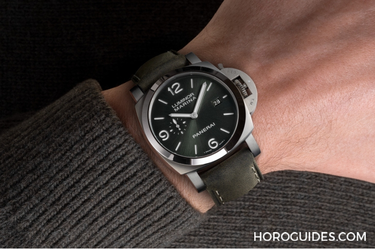 PANERAI - LUMINOR MARINA - PAM03325 - 深潛光芒，傳承軍史｜PANERAI五款Luminor Marina新作升級防水500米