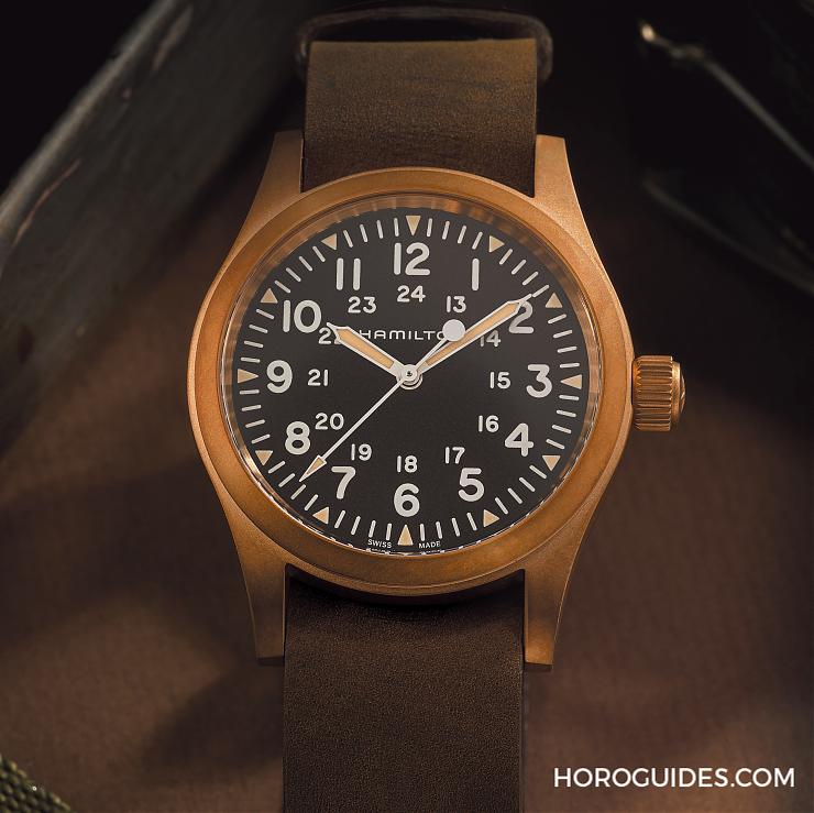 HAMILTON - KHAKI FIELD - H69459530 - 青銅、軍用風,雙重魅力加持|漢米爾頓Khaki Field卡其野戰系列青銅機械腕錶