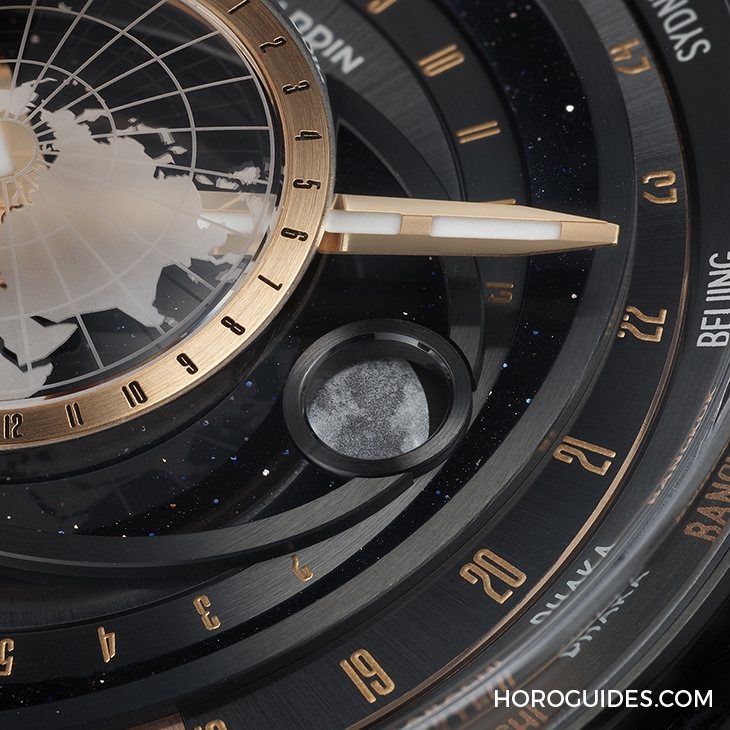 ULYSSE NARDIN - Blast - 1063-400-2A/1A - 以直觀易讀的方式，指示浩瀚宇宙的天文萬象｜Ulysse Nardin Blast月之狂想世界時區腕錶