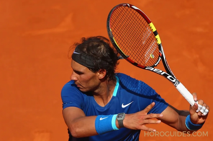 RICHARD MILLE - 【名人錶盒】紅土之王Rafael Nadal，奠定Richard Mille超輕抗震終極地位的最牛代言人
