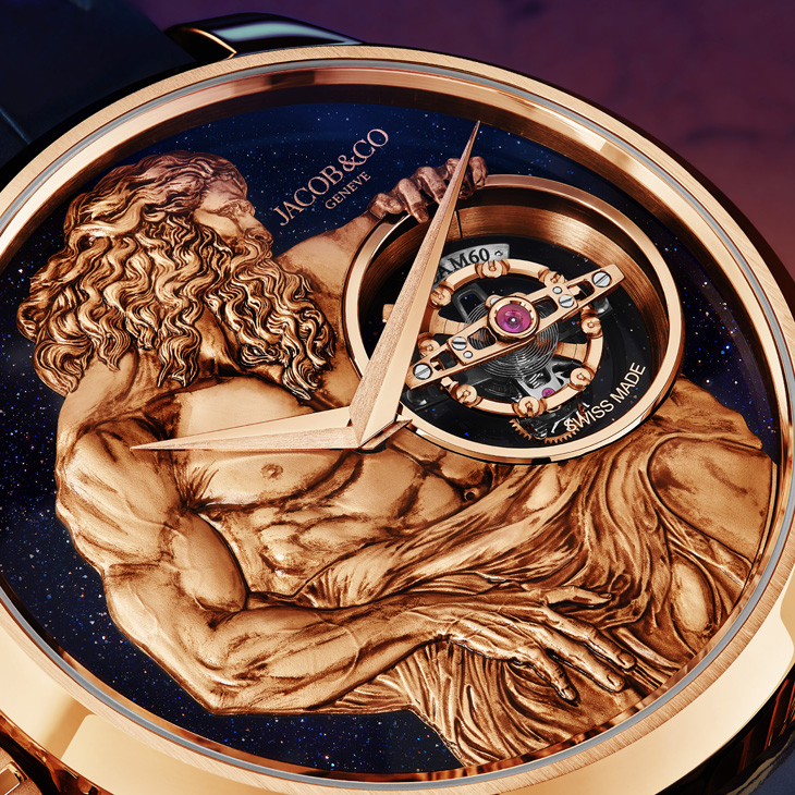 JACOB & CO. - GRAND COMPLICATION MASTERPIECES - JA060.40.AA.AA.A - 4秒一圈!史上最快陀飛輪|Jacob & Co.「God of Time」腕錶