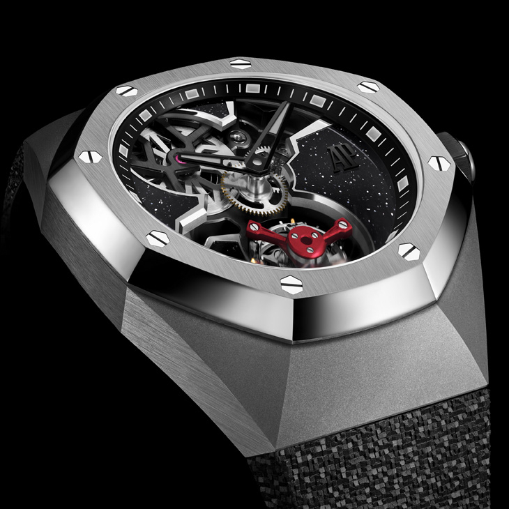 AUDEMARS PIGUET - ROYAL OAK CONCEPT - 26643TI.OO.D002CA.01 - 以潮流能量再探前衛製錶邊界：愛彼皇家橡樹概念系列飛行陀飛輪腕錶Yoon與Verbal聯名限量版