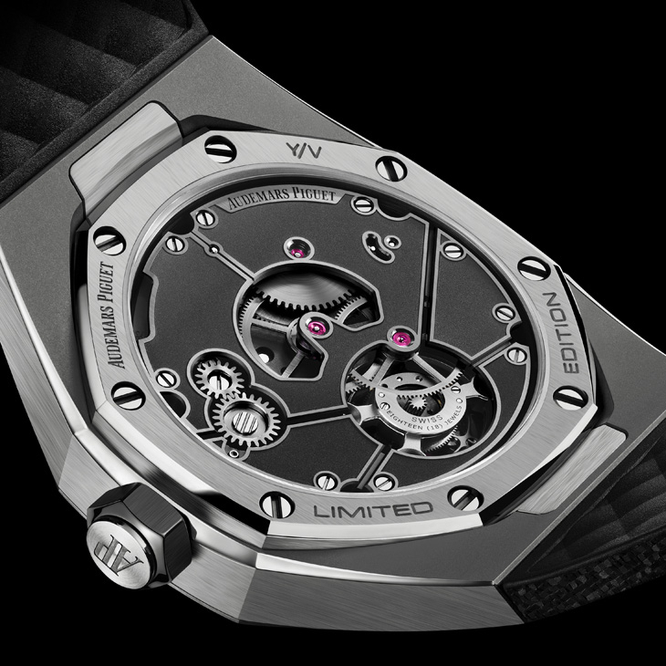 AUDEMARS PIGUET - ROYAL OAK CONCEPT - 26643TI.OO.D002CA.01 - 以潮流能量再探前衛製錶邊界：愛彼皇家橡樹概念系列飛行陀飛輪腕錶Yoon與Verbal聯名限量版
