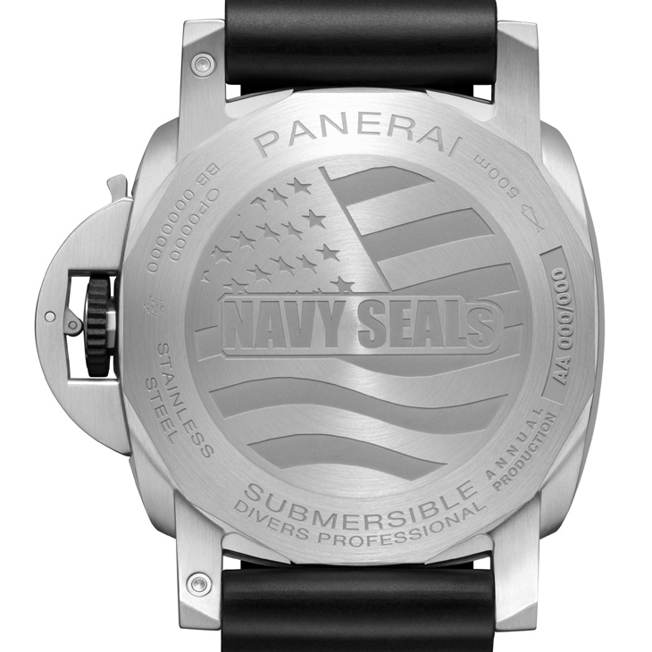 PANERAI - SUBMERSIBLE - PAM01738 - 海豹突擊隊，深海出任務！Panerai Submersible Navy SEALs腕錶PAM01738