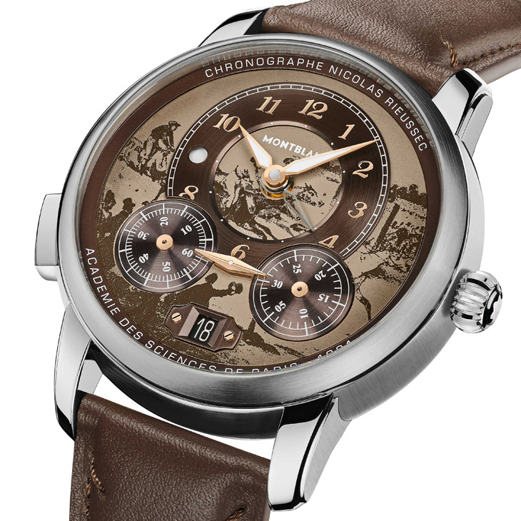 MONTBLANC - 重返書寫時間的起點|MONTBLANC Nicolas Rieussec計時腕錶限量版821