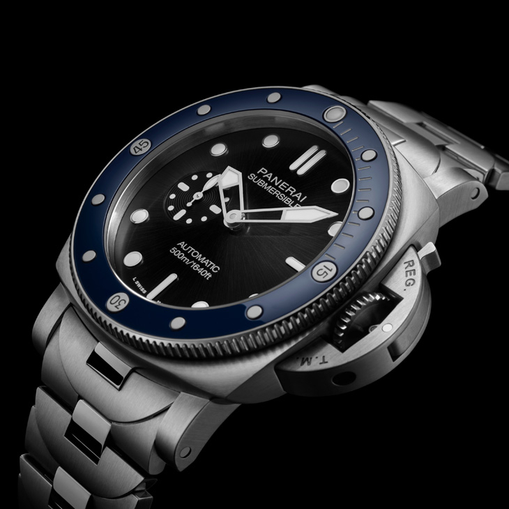 PANERAI - SUBMERSIBLE - PAM01756 - 44毫米Submersible首見金屬鍊帶款｜Panerai Submersible系列腕錶 PAM01756