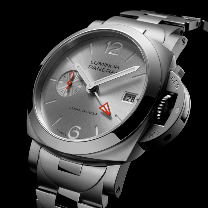 PANERAI - LUMINOR - PAM01768 - 為2027美洲盃倒數！Panerai Luna Rossa系列首次搭載魔鬼氈錶帶與金屬鍊帶