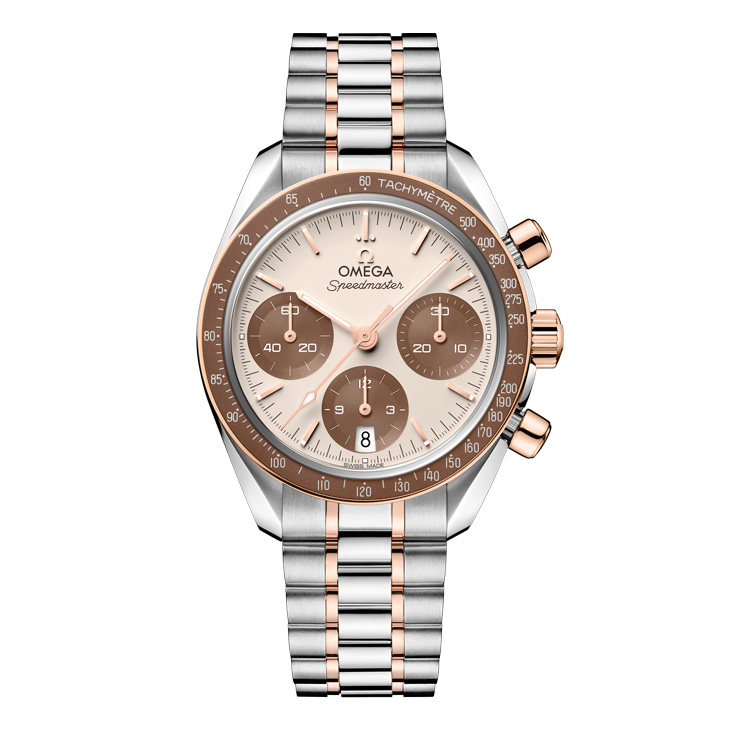 OMEGA - SPEEDMASTER - 324.20.38.50.02.002 -  OMEGA Speedmaster超霸38毫米款改版登場，回歸登月錶經典美學