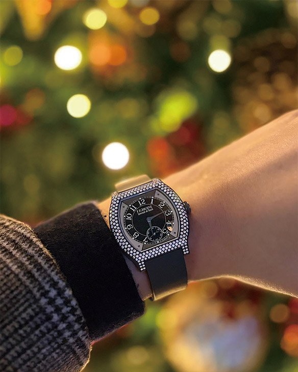 F.P.JOURNE - ELEGANTE - élégante 40mm titalyt® 12 rows of diamonds - 衝動，還是理性？藏家Mervin Ling最愛的新收藏｜HOROGUIDES雜誌Vol.10 特別企劃