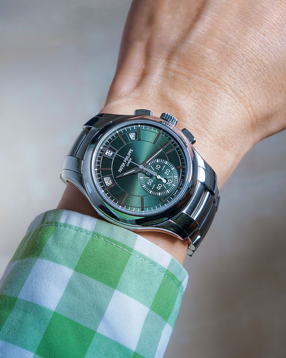 PATEK PHILIPPE - COMPLICATIONS - 5905/1A-001 - 衝動,還是理性?藏家Luis最愛的新收藏|HOROGUIDES雜誌Vol.10 特別企劃