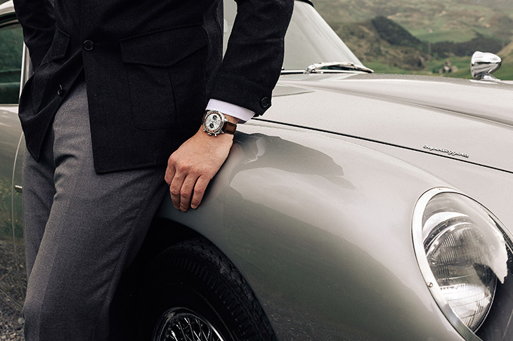BREITLING - TOP TIME - AB0178121G1X1 - 007傳奇座駕化身腕間時計:BREITLING以Top Time重現Aston Martin DB5經典美學