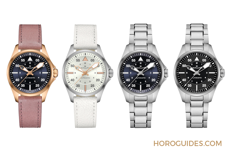 HAMILTON - KHAKI AVIATION - H64635560 - 設計微調、新增尺寸,HAMILTON Khaki Aviation Pilot系列七款新作再現軍風