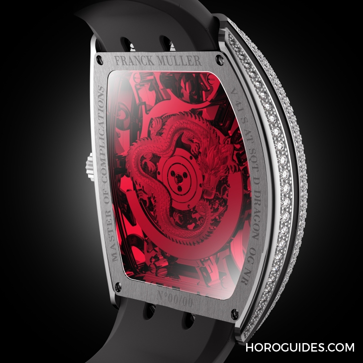 FRANCK MULLER - Curvex CX - （Cintree Curvex） - 最可愛的神話瑞獸！FRANCK MULLER隆重呈獻Cintrée Curvex和Vanguard龍年限定版