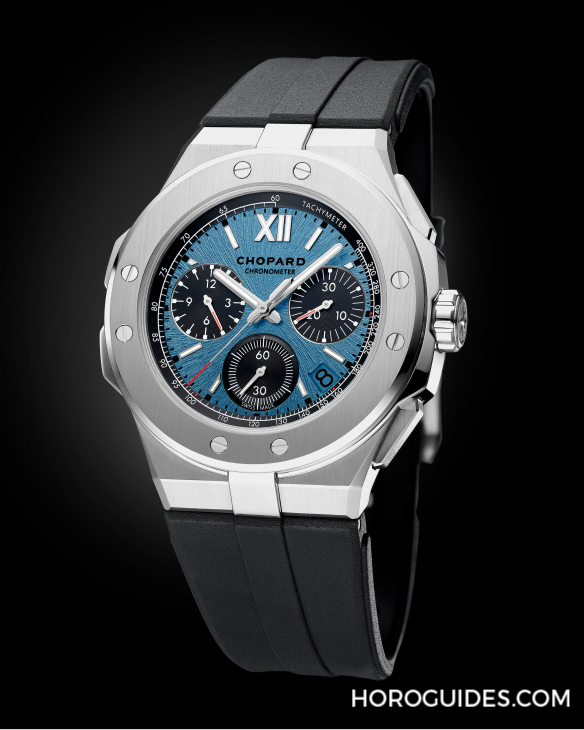 CHOPARD - ALPINE EAGLE - 計時碼錶首現鈦金款、搭配全新隆河冰藍面|CHOPARD Alpine Eagle XL Chrono