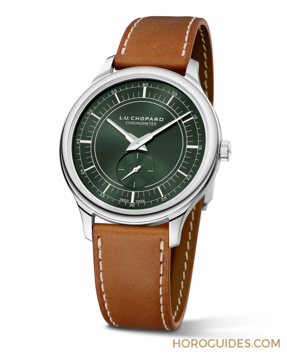 CHOPARD - L.U.C - 168629-3001 - 森林綠配分區式錶盤,演繹當代復古風情|CHOPARD L.U.C XPS Forest Green