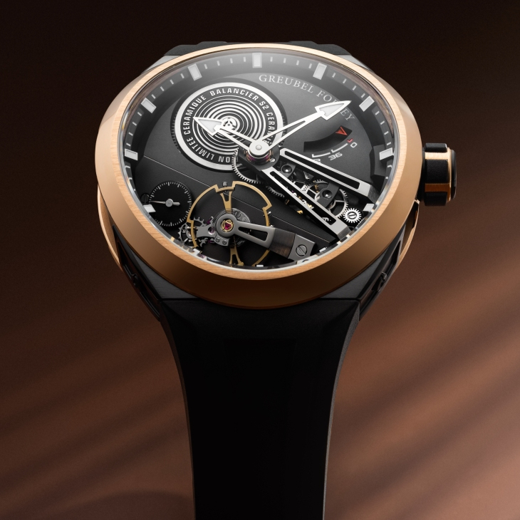 GREUBEL FORSEY - BALANCIER - (Balancier Convexe S² Black Ceramic) - GREUBEL FORSEY Balancier Convexe S²黑白陶瓷終極收官之作