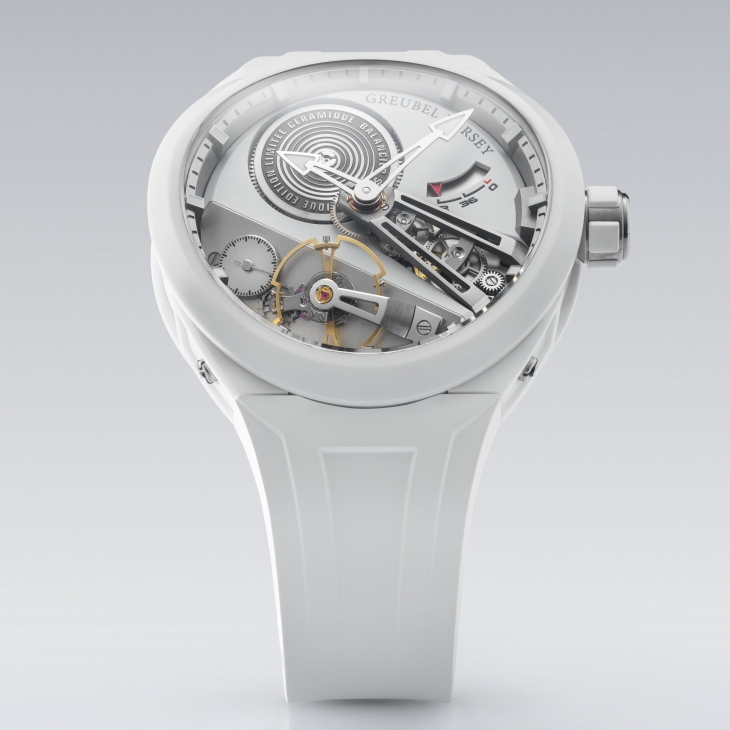 GREUBEL FORSEY - BALANCIER - (Balancier Convexe S² Black Ceramic) - GREUBEL FORSEY Balancier Convexe S²黑白陶瓷終極收官之作