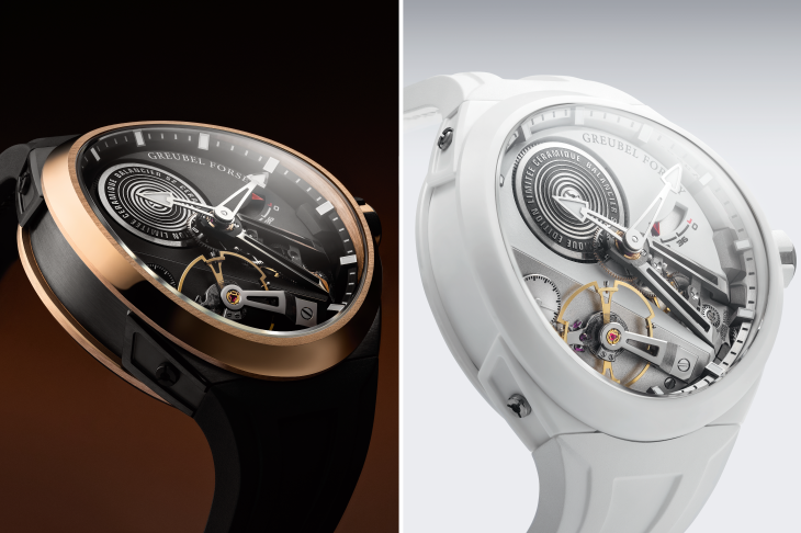 GREUBEL FORSEY - BALANCIER - (Balancier Convexe S² Black Ceramic) - GREUBEL FORSEY Balancier Convexe S²黑白陶瓷終極收官之作