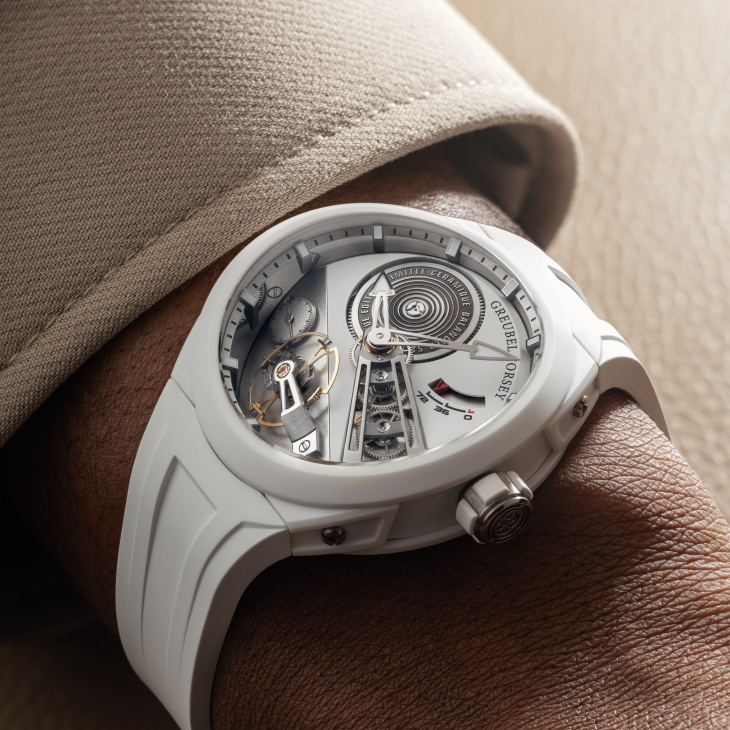 GREUBEL FORSEY - BALANCIER - (Balancier Convexe S² Black Ceramic) - GREUBEL FORSEY Balancier Convexe S²黑白陶瓷終極收官之作