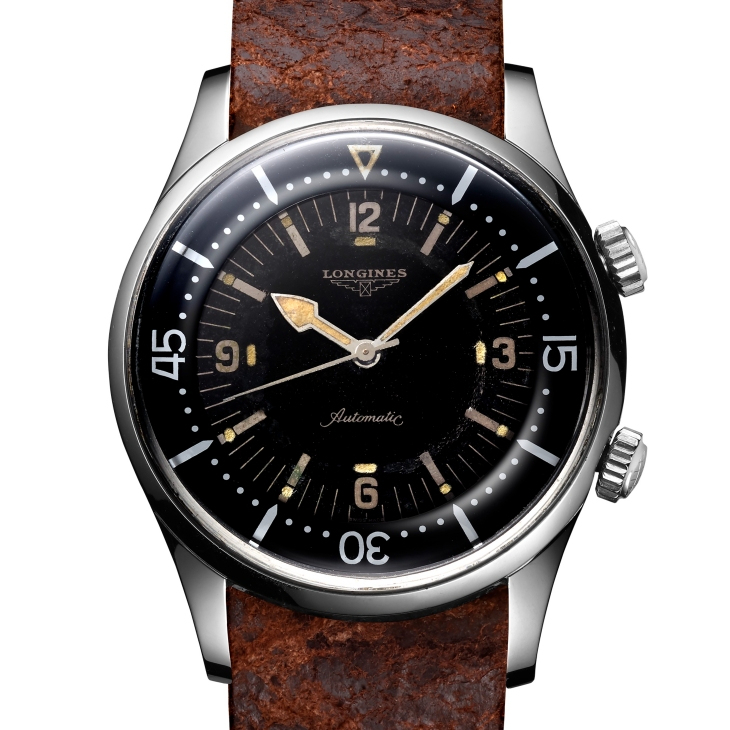 LONGINES - HERITAGE - L3.795.4.59.9 - 經典復刻,潛行傳奇|LONGINES Legend Diver 59傳奇潛水錶回歸