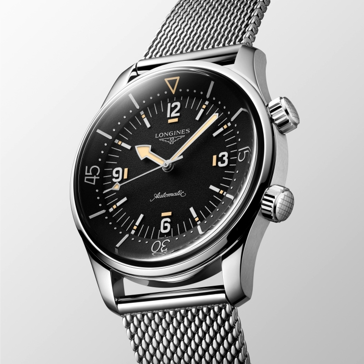 LONGINES - HERITAGE - L3.795.4.59.9 - 經典復刻,潛行傳奇|LONGINES Legend Diver 59傳奇潛水錶回歸