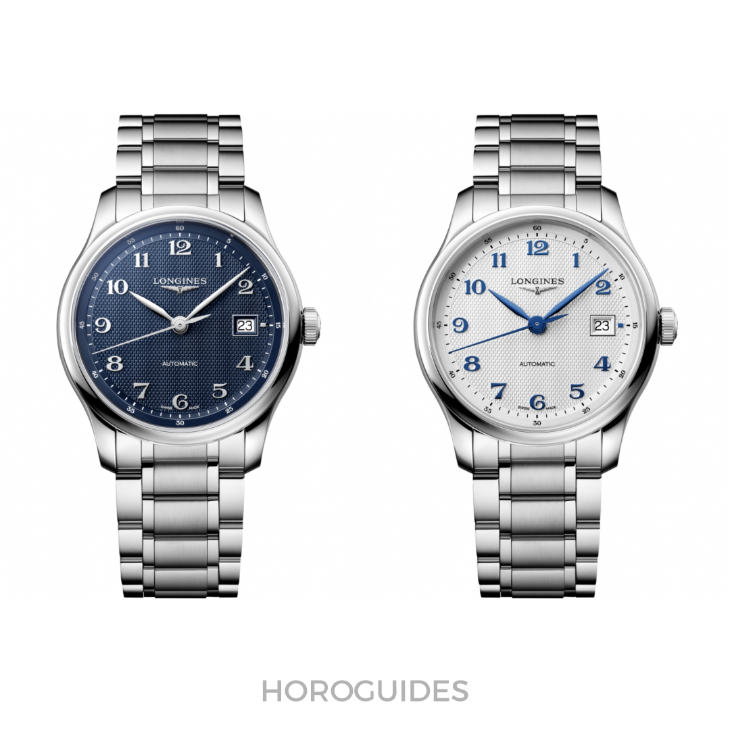 LONGINES - MASTER - L2.950.4.93.2 - 經典麥穗紋全面進化!LONGINES Master系列三針日期錶四尺寸登場